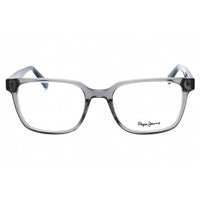 Pepe Jeans Men's Eyeglasses - Gloss Xtal Grey Plastic Full Rim Square | PJ3524 988 ,
