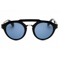 Philipp Plein Men's Sunglasses - Shiny Black Plastic Full Rim Pilot | SPP045M 0700 ,