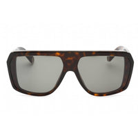 Philipp Plein Unisex Sunglasses - Shiny Havana Plastic Full Rim Square | SPP074 0722 ,