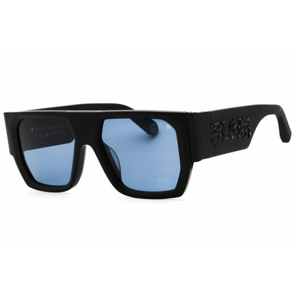 Philipp Plein Men's Sunglasses - Matte Black Plastic Full Rim Square | SPP094M 0703 ,