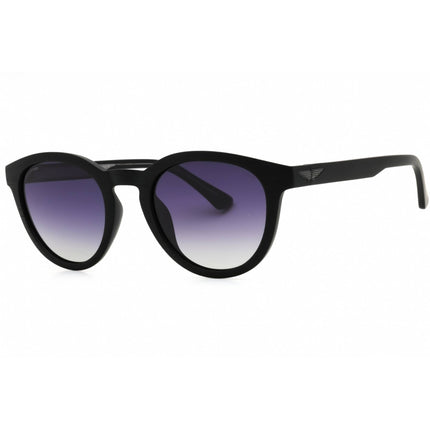 Police Men's Sunglasses - Antique Black Injected Propionate Round Frame | SPLF16 GLAP ,