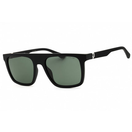 Police Men's Sunglasses - Semi-Matte Black Full Rim Square Shape Frame | SPLF61E 0U28 ,
