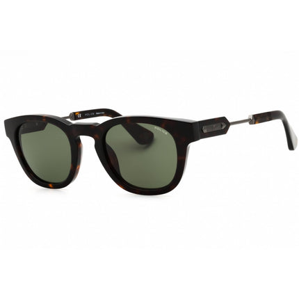 Police Men's Sunglasses - Dark Havana Acetate Full Rim Panthos Frame | SPLF70M 0722 ,