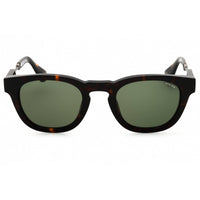 Police Men's Sunglasses - Dark Havana Acetate Full Rim Panthos Frame | SPLF70M 0722 ,