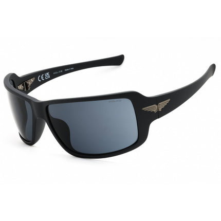 Police Men's Sunglasses - Dark Fading Light Purple Sport Wraparound | SPLN37M 0I41 ,