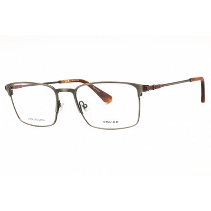 Police Men's Eyeglasses - Shiny Light Red Metal Full Rim 55mm Frame | VPLF78N 08F8 ,