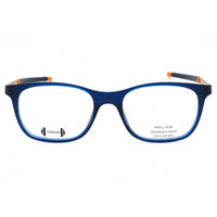 Police Men's Eyeglasses - Matte Transparent Blue Plastic Full Rim Frame | VPLF86 U58Y ,