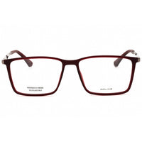 Police Men's Eyeglasses - Bordeaux Injected Propionate Square Frame | VPLG70M 954M ,