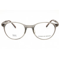 Porsche Men's Eyeglasses - Light Grey Acetate Full Rim Round Shape Frame | P8342 C ,