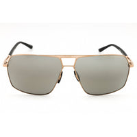 Porsche Men's Sunglasses - Gold Titanium Full Rim Pilot Frame Grey Lens | P8930 C ,