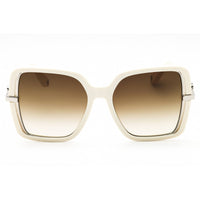 Roberto Cavalli Women's Sunglasses - Shiny Full Cream Oversized Frame | SRC007 09X7 ,