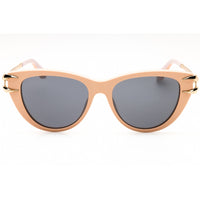 Roberto Cavalli Women's Sunglasses - Shiny Full Powder Beige Cat Eye | SRC031 9LHX ,