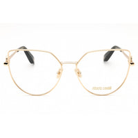 Roberto Cavalli Women's Eyeglasses - Shiny Rose Gold Metal Cat Eye Frame | VRC048 0323 ,
