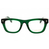 Roberto Cavalli Women's Eyeglasses - Shiny Transparent Green Full Rim | VRC052 0M26 ,