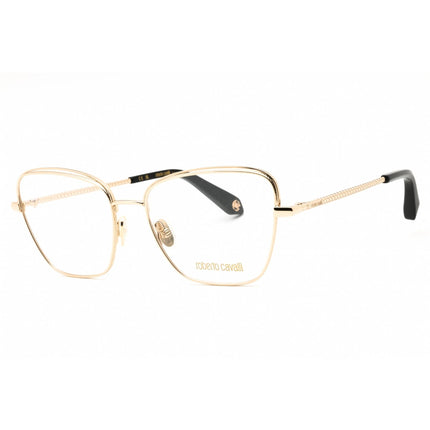 Roberto Cavalli Women's Eyeglasses - Shiny Rose Gold Metal Cat Eye Frame | VRC069 0300 ,
