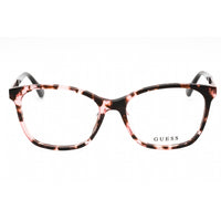 Guess Women's Eyeglasses - Rosa Plastic Cat Eye Frame Clear Demo Lens | GU2743 074 ,