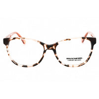 Skechers Women's Eyeglasses - Red Havana Acetate Full Rim Cat Eye Frame | SE2211 054 ,