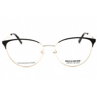 Skechers Women's Eyeglasses - Pink Gold Metal Full Rim Cat Eye Frame | SE2212 033 ,