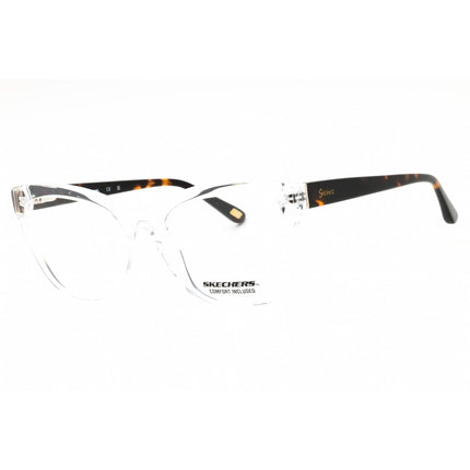 Skechers Women's Eyeglasses - Crystal Acetate Full Rim Cat Eye Frame | SE50035 026 ,