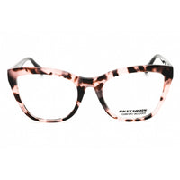 Skechers Women's Eyeglasses - Pink /Other Acetate Full Rim Cat Eye Frame | SE50035 074 ,
