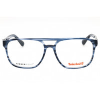 Timberland Men's Eyeglasses - Shiny Blue Acetate Navigator Shape Frame | TB50033 090 ,