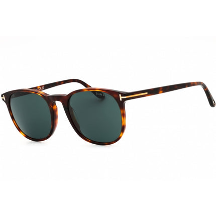 Tom Ford Men's Sunglasses - Red Havana Plastic Full Rim Square Frame | FT0858 54V ,