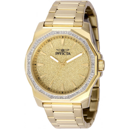 Invicta Men's Watch - Speedway Quartz Yellow Gold Stainless Steel Bracelet | 49127 ,
