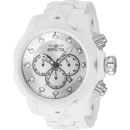 Invicta Men's Watch - Venom Phantom Chrono Silver Dial Aqua Plated Bracelet | 48224 ,