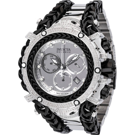 Invicta Men's Watch - Gladiator Chronograph Silver Dial Two Tone Bracelet | 48417 ,