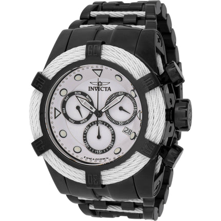 Invicta Men's Watch - Bolt Panda Hot Chrono White and Black Dial Bracelet | 48606 ,