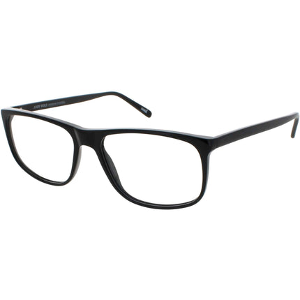 Andy Wolf Men's Eyeglasses - Black Acetate Square Full Rim Frame Demo Lens | 4529 A ,