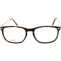 Andy Wolf Men's Eyeglasses - Brown/Gold Metal/Acetate Square Full Rim Frame | 4548 B ,