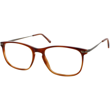 Andy Wolf Men's Eyeglasses - Grey/Silver Metal/Acetate Square Full Rim Frame | 4548 F ,