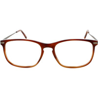 Andy Wolf Men's Eyeglasses - Grey/Silver Metal/Acetate Square Full Rim Frame | 4548 F ,