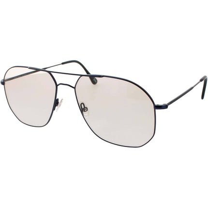 Andy Wolf Men's Eyeglasses - Blue Metal Aviator Full Rim Frame Demo Lens | 4732 C ,