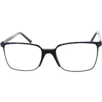 Andy Wolf Men's Eyeglasses - Blue Metal/Acetate Square Full Rim Frame | Robinson C ,