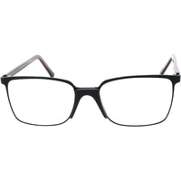 Andy Wolf Men's Eyeglasses - Black Metal/Acetate Square Full Rim Frame | Robinson D ,