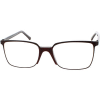 Andy Wolf Men's Eyeglasses - Dark Purple Metal/Acetate Square Full Rim | Robinson E ,