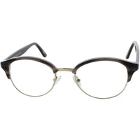 Andy Wolf Unisex Eyeglasses - Grey Metal/Acetate Round Shape Full Rim Frame | 4543 E ,