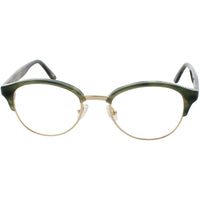 Andy Wolf Unisex Eyeglasses - Green Metal/Acetate Round Shape Frame Demo Lens | 4543 H ,