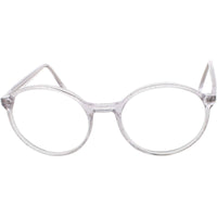 Andy Wolf Unisex Eyeglasses - Crystal Acetate Round Full Rim Frame Demo Lens | 4534 I ,
