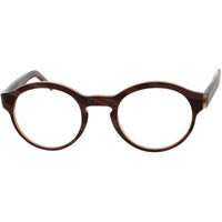 Andy Wolf Unisex Eyeglasses - Berry Acetate Round Full Rim Frame Demo Lens | 4542 D ,