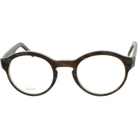 Andy Wolf Unisex Eyeglasses - Grey Acetate Round Full Rim Frame Demo Lens | 4542 F ,