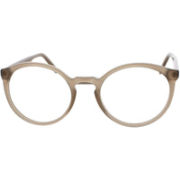 Andy Wolf Unisex Eyeglasses - Brown Acetate Round Full Rim Frame Demo Lens | 4566 K ,