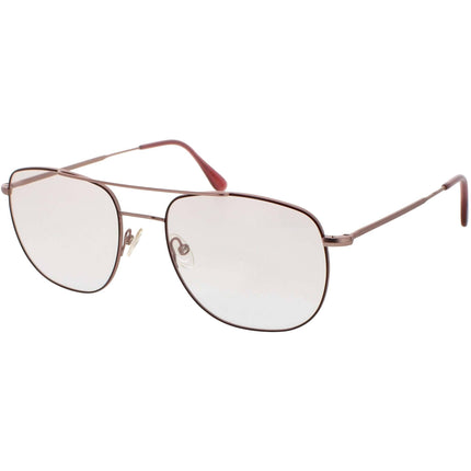 Andy Wolf Unisex Eyeglasses - Copper Berry Metal Aviator Shape Full Rim Frame | 4741 D ,