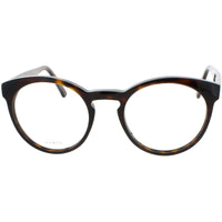 Andy Wolf Unisex Eyeglasses - Brown Acetate Round Full Rim Frame Demo Lens | 4578 B ,