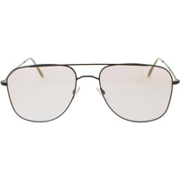 Andy Wolf Unisex Eyeglasses - Grey Metal Aviator Full Rim Frame Demo Lens | 4730 D ,