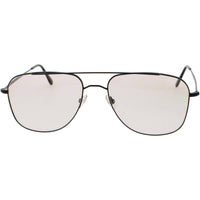 Andy Wolf Unisex Eyeglasses - Black Metal Aviator Full Rim Frame Demo Lens | 4730 E ,