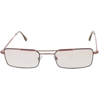 Andy Wolf Unisex Eyeglasses - Copper Blue Metal Rectangular Full Rim Frame | 4739 D ,