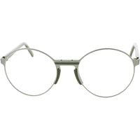 Andy Wolf Unisex Eyeglasses - Green Metal/Acetate Round Shape Full Rim Frame | Sands E ,